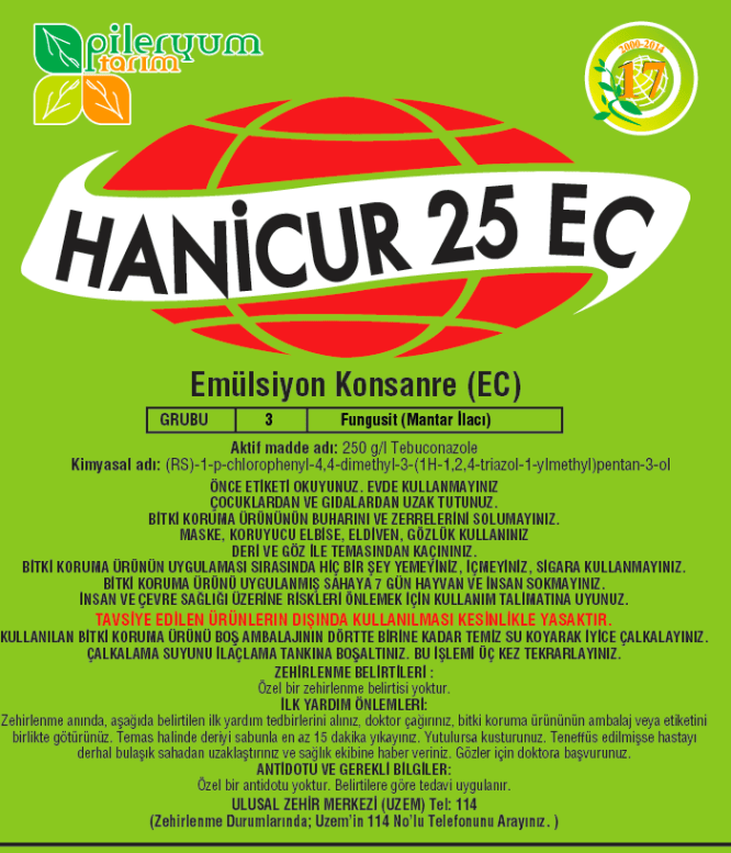 HANİCUR 25 EC